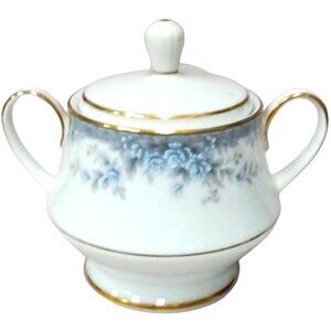 Vintage Noritake Philippines Avalon 3390 Lidded Sugar Bowl